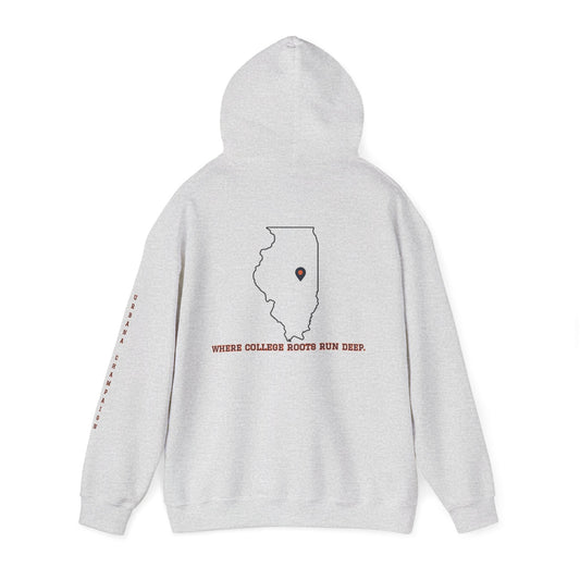 College Town Hoodie Collection - Champaign Urbana 61801