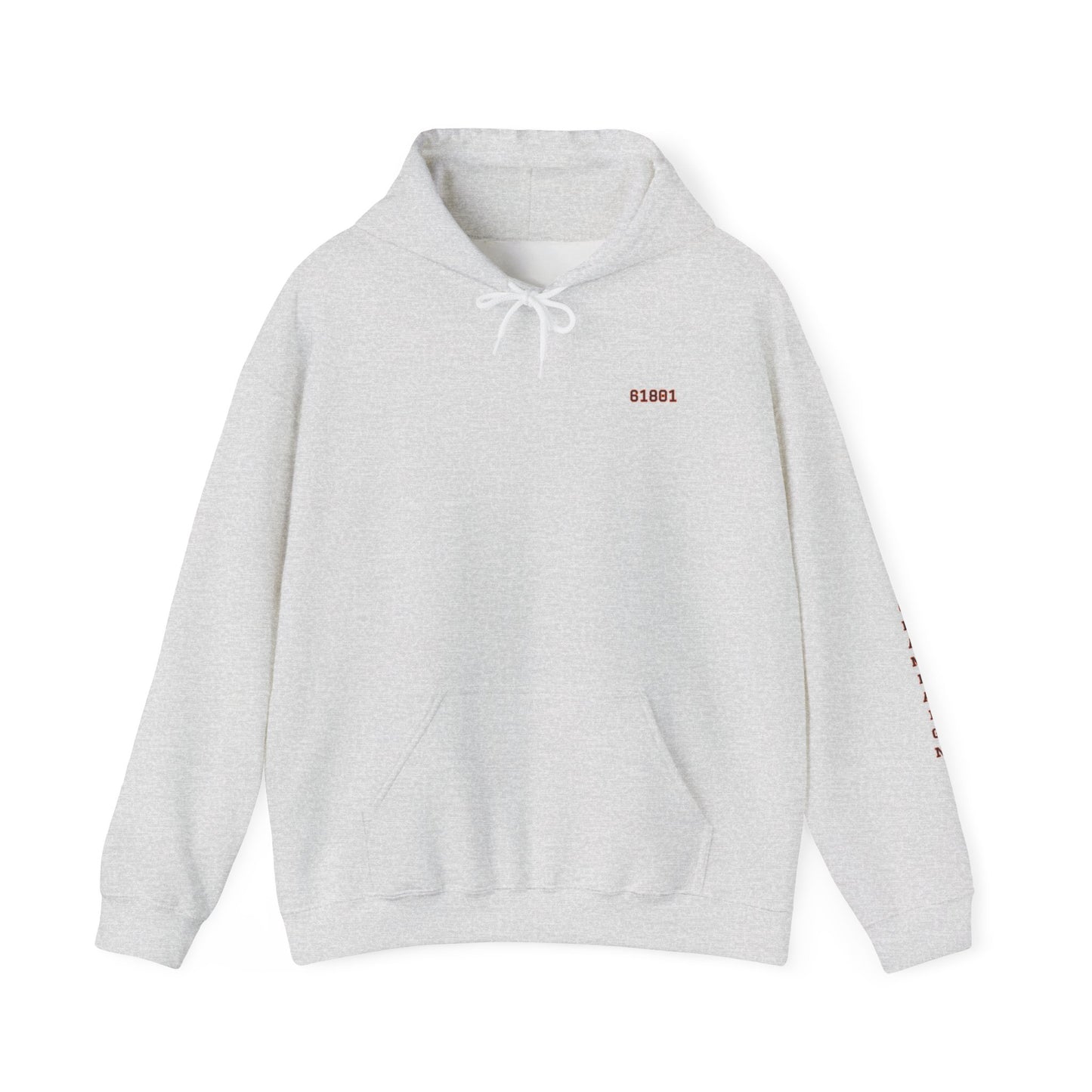 College Town Hoodie Collection - Champaign Urbana 61801