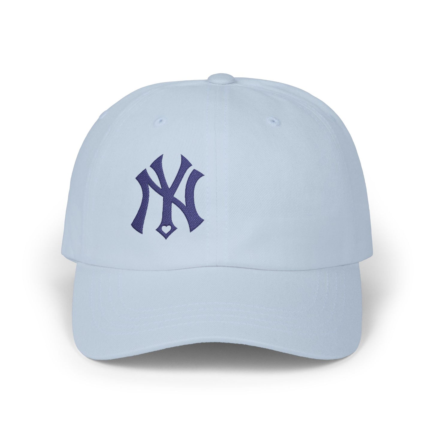 Embroidered Classic NY Navy Monogram