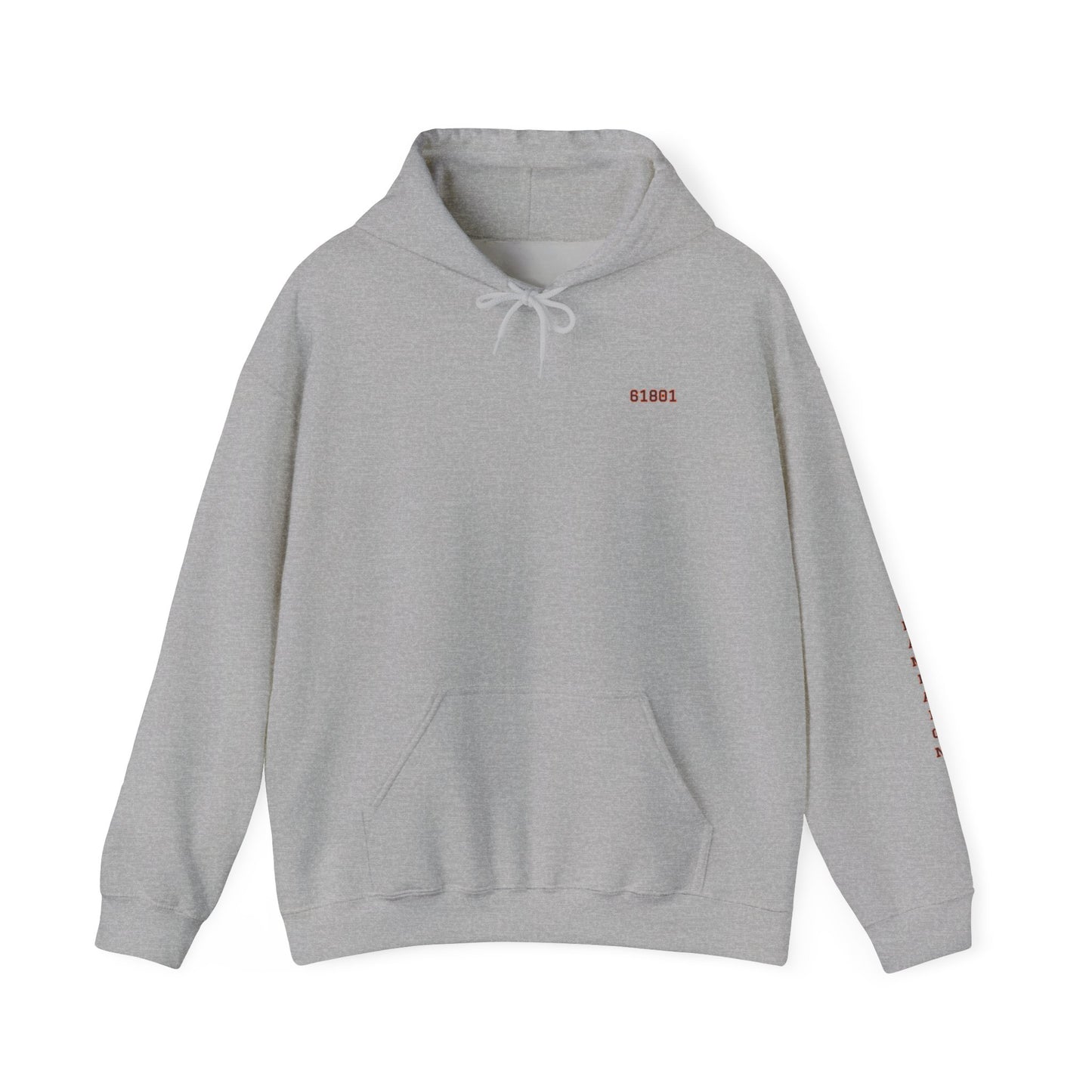 College Town Hoodie Collection - Champaign Urbana 61801
